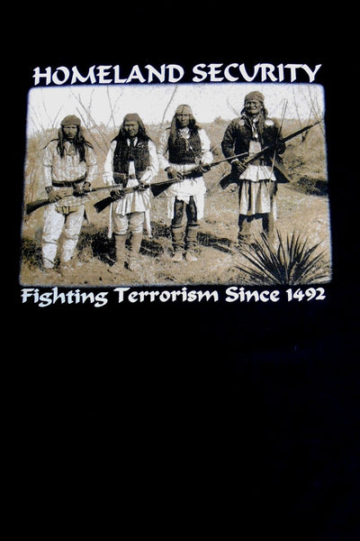 Texas Rangers Homeland T-Shirts Fighting Terrorism Since 1823 - Blue