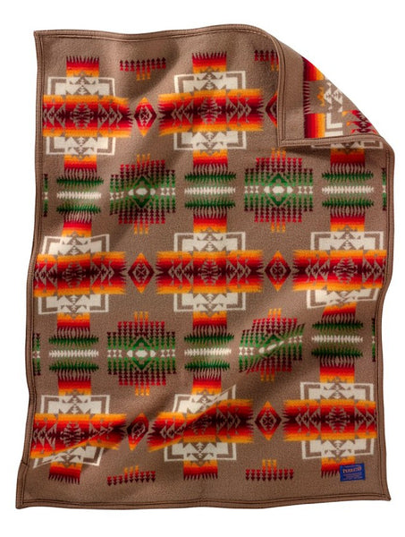 PENDLETON CHIEF JOSEPH MUCHACHO BABY BLANKET KHAKI – Custer
