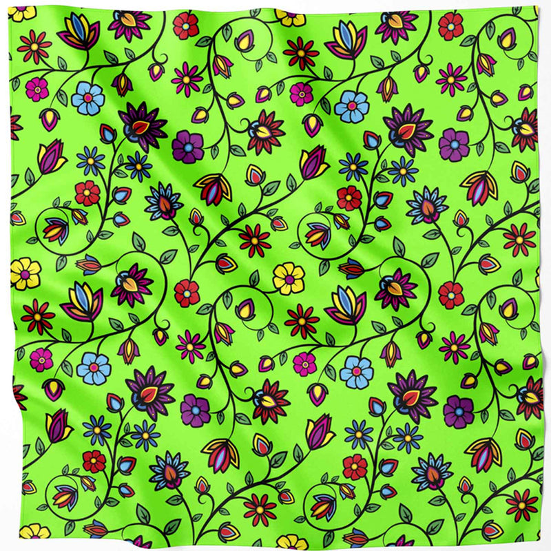 Natures Nexis Green Fabric