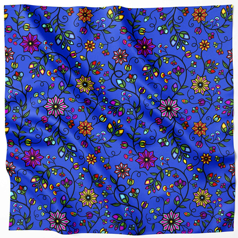 Prairie Paintbrush Blue Fabric