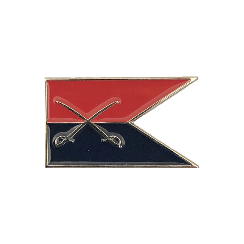 7th Cavalry Guidon Flag Pin
