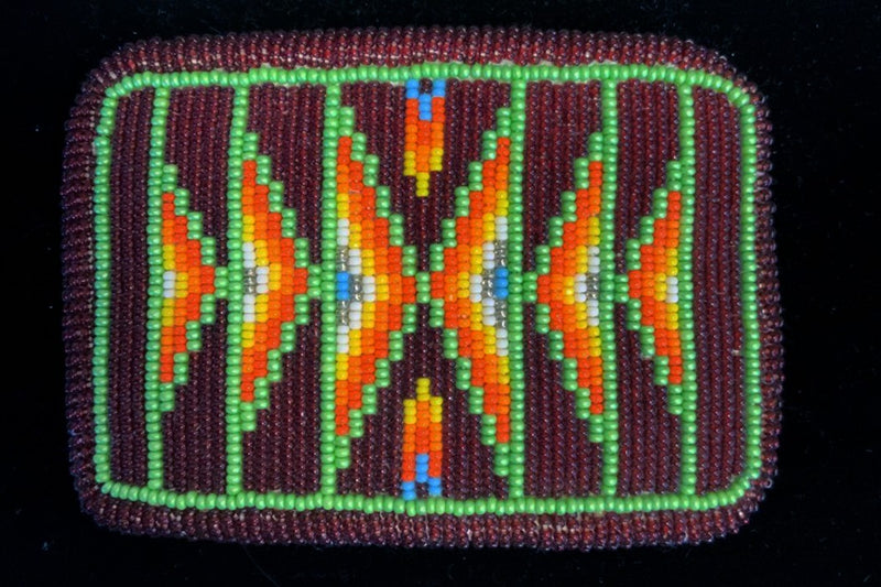 BEADED BELT BUCKLE – Custer Battlefield Trading Post Company
