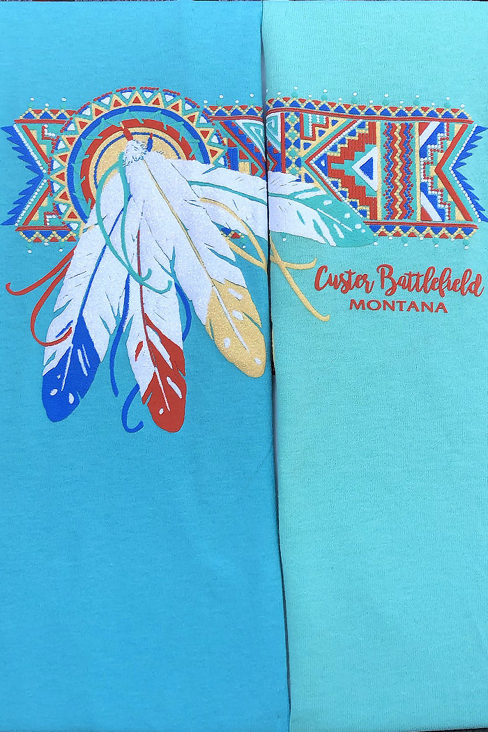 Beaded Feathers Y-T