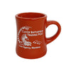Coffee Cup Custer Battlefield Trading Post Logo Red Diner Mug
