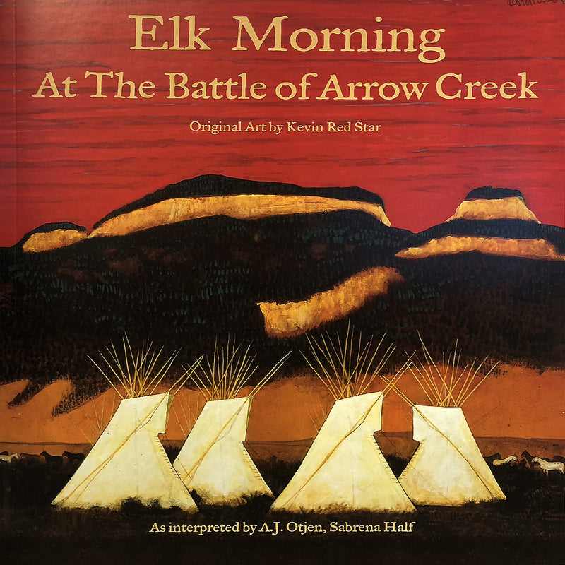 Elk Morning At The Battle of Arrow Creek