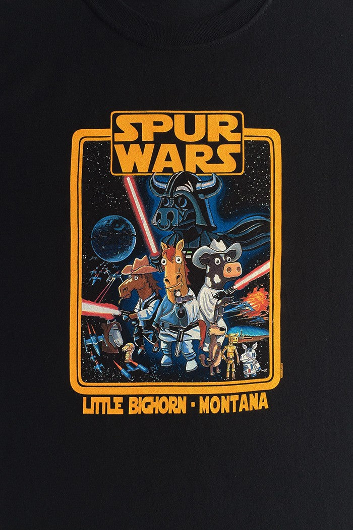 Little Bighorn Montana Spur Wars T-Shirt