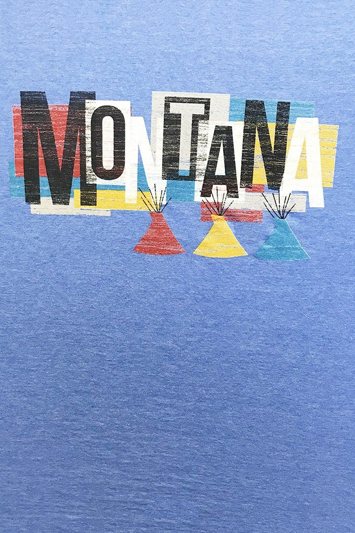 Montana Teepees T-shirt - HAUTM