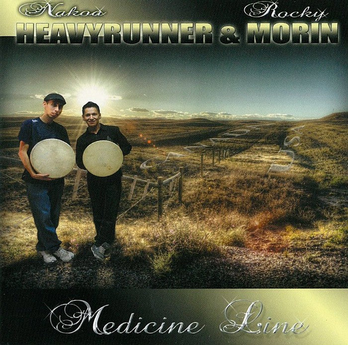 Nakoa HeavyRunner - Medicine Line Album | Native American Music CD