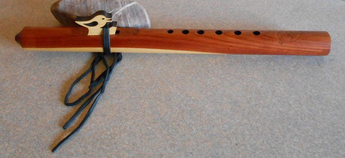 Native American  "Little Bird" b Minor Flute by Butch Hall