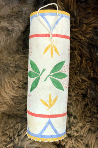 Parfleche Native American Bonnet Cylinder Case – Custer