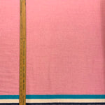 Pink 4 Band Wool Tradecloth