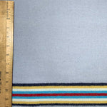 Powder Blue10 Band Wool Trade Cloth