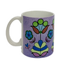 Flower Purple Coffee Mug - PURPLE