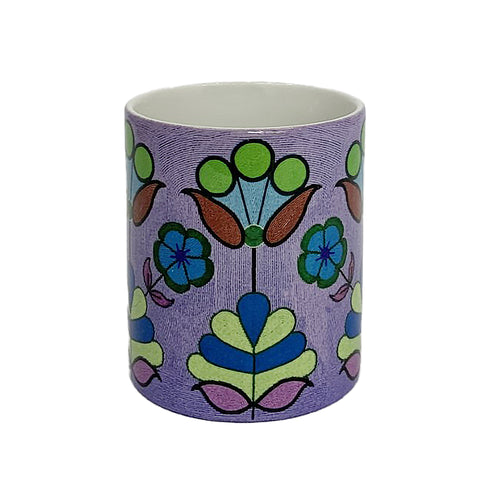 Flower Purple Coffee Mug