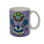 Flower Purple Coffee Mug