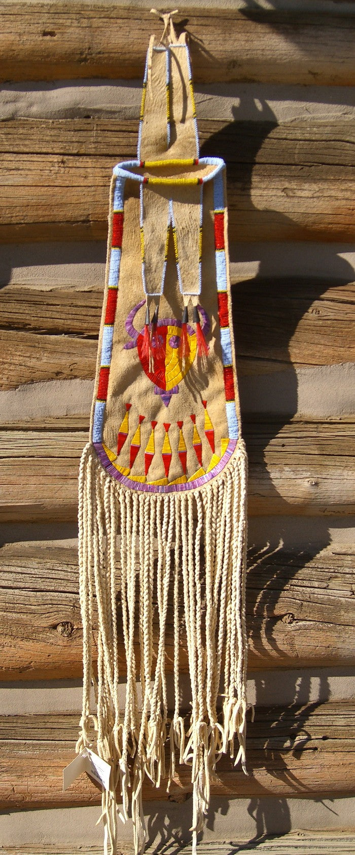 Quilled and Beaded Pipe Bag