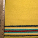 Yellow 10 Band Wool Trade Cloth