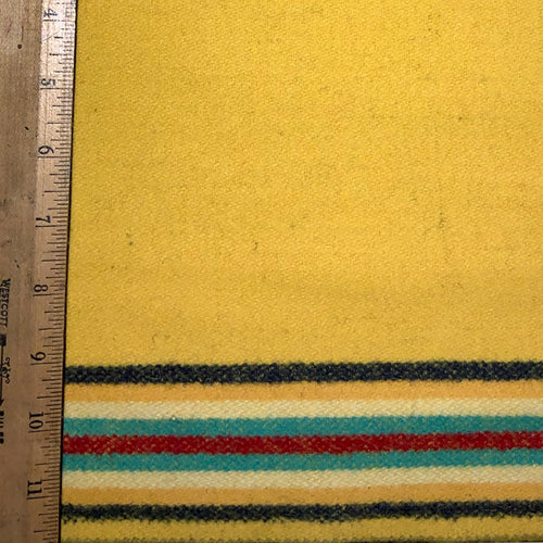 Yellow 10 Band Wool Trade Cloth